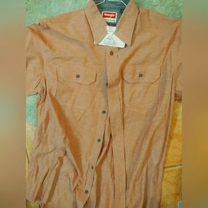 Wrangler long sleeved collared shirt